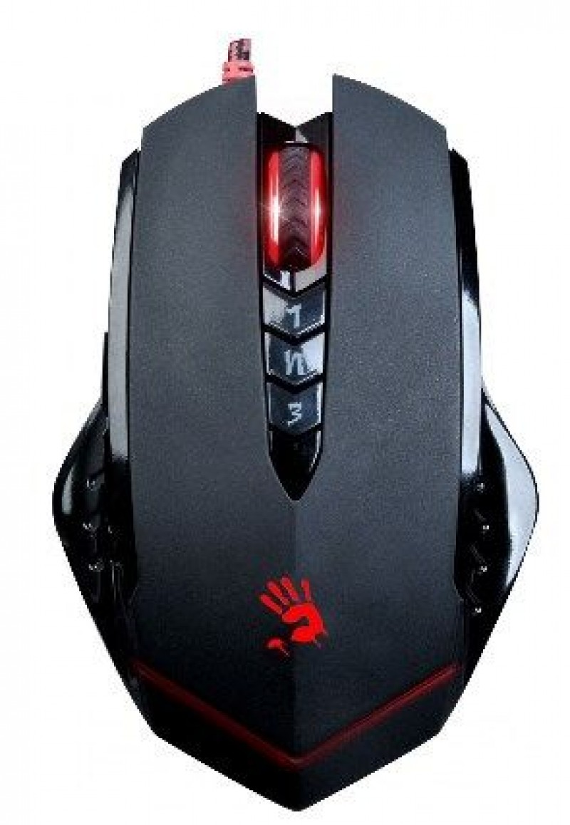 A4Tech V8M Bloody Gaming optical USB crni miš