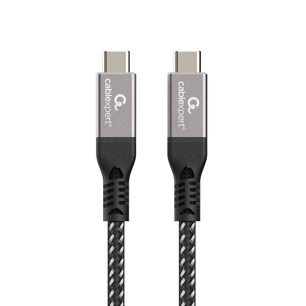 Gembird USB 4 Type-C kabel, 1.5m Premium USB 4 Type-C Charging and Data Cable, 40Gb/s, 240W, Supports video resolutions up to 8K @ 60 Hz, 1.5m