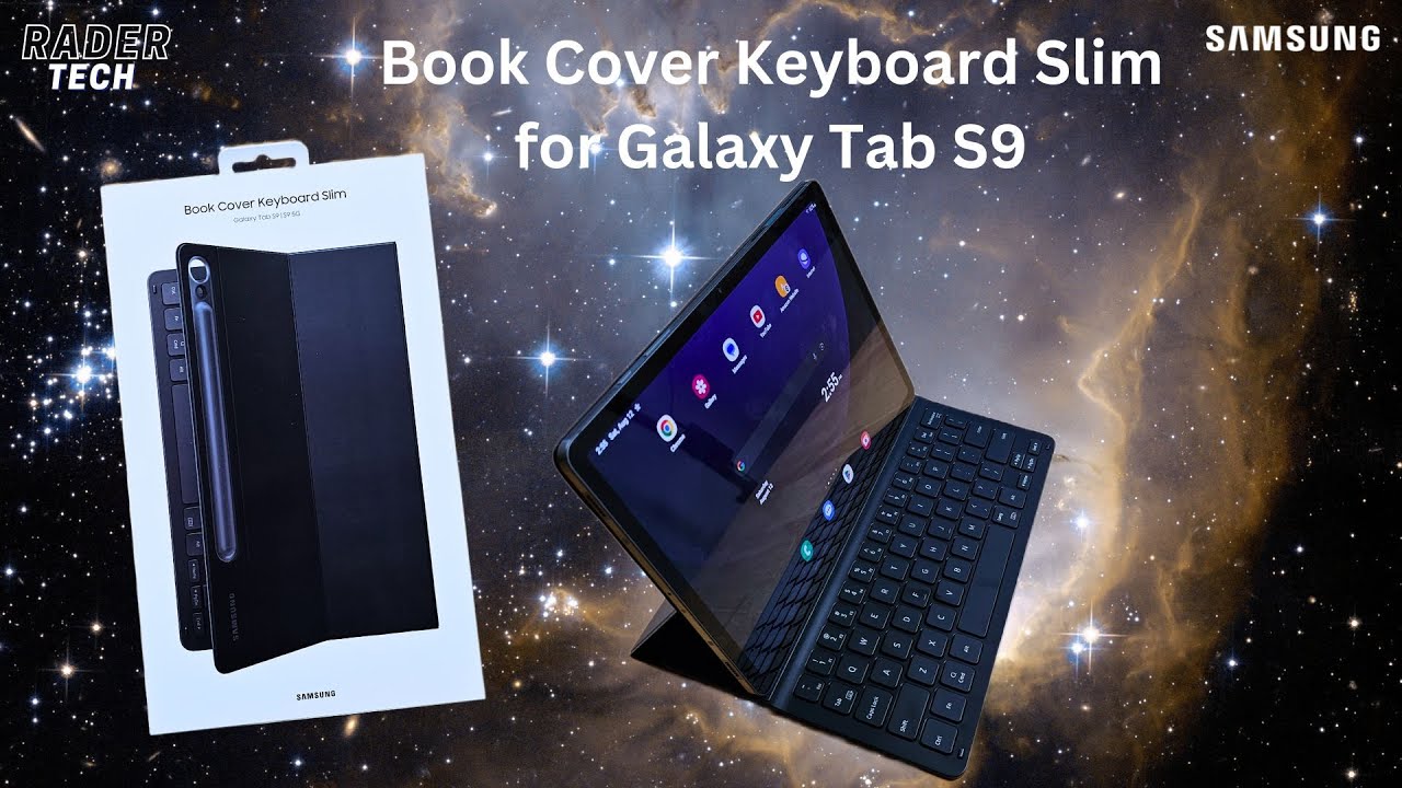 SAMSUNG Galaxy Tab S9 11"/OC 3.3GHz/12GB/256GB/WiFi/13+12MP/Android/siva + Book Cover Keyboard slim - AI key